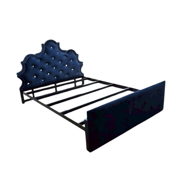 ฐานรองหัวเตียง 3.5 ฟุต WISDOM DESIGN FURNITURE รุ่น SECRET สีกรม